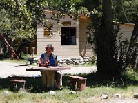 Picknick als daggast op een camping