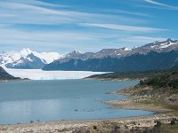 Plotseling staan we oog in oog met de Perito Moreno gletsjer.