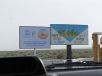 Aankomst bij het Altyn Emel National Park.