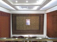 Foto's mogen alleen in de centrale hal van het museum worden gemaakt.