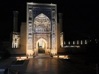 Timur's mausoleum bij avond