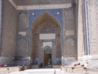 Ingang van de Bibi Khanym moskee