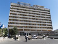 Afscheid van ons hotel in Tashkent