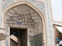 Als laatst in Isfahan, een bezoek aan de historische Jame-moskee.