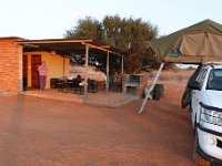 Ontwaken midden in de Kalahari.