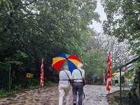 Op weg naar de grottempels van Dambulla