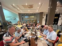 Eindelijk in Sri-Lanka aan ons eerste diner.