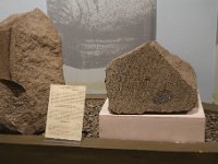 Fragment van het eerste Kharakhorum script monument.