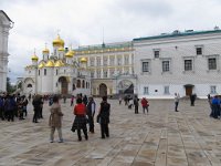 Het historisch gedeelte van het Kremlin bestaat voornamelijk uit kerken en kathedralen.